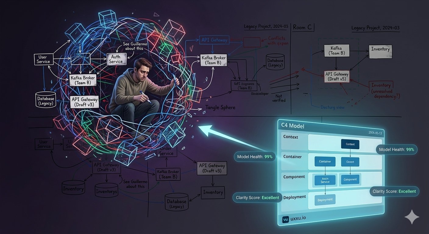 When Architecture Lives on Whiteboards: Why Teams Struggle to See the Whole System