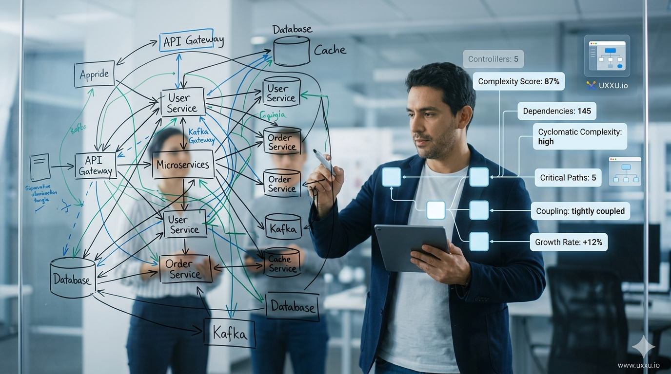 How to Measure Architecture Complexity When Everything Lives on Whiteboards